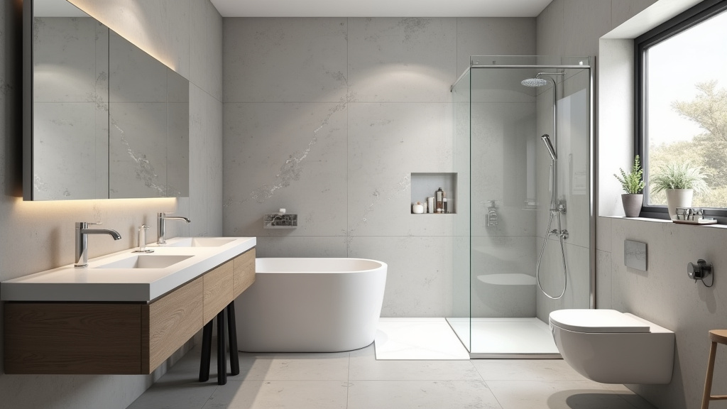 Douche Béton Ciré 2025 : Guide Complet & Prix