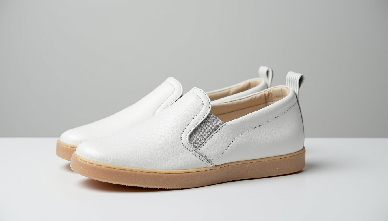 Chaussures en daim avec des taches fraîches de boue et d