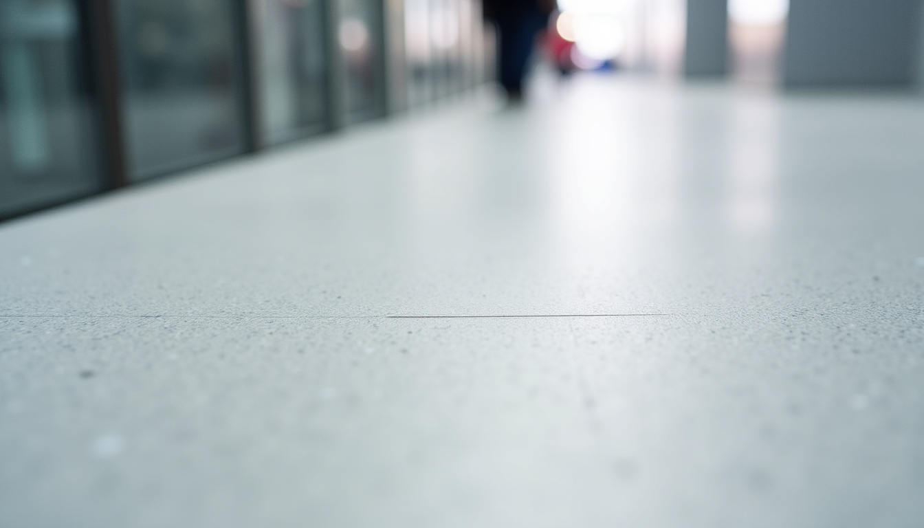 Différents types de sols en liège en cours d