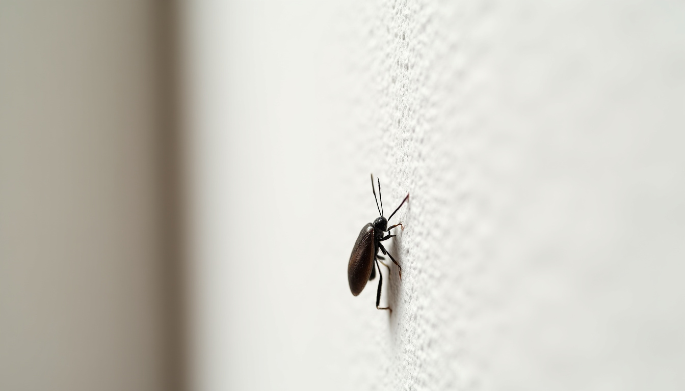 Insectes noirs maison : identification & solutions 2026