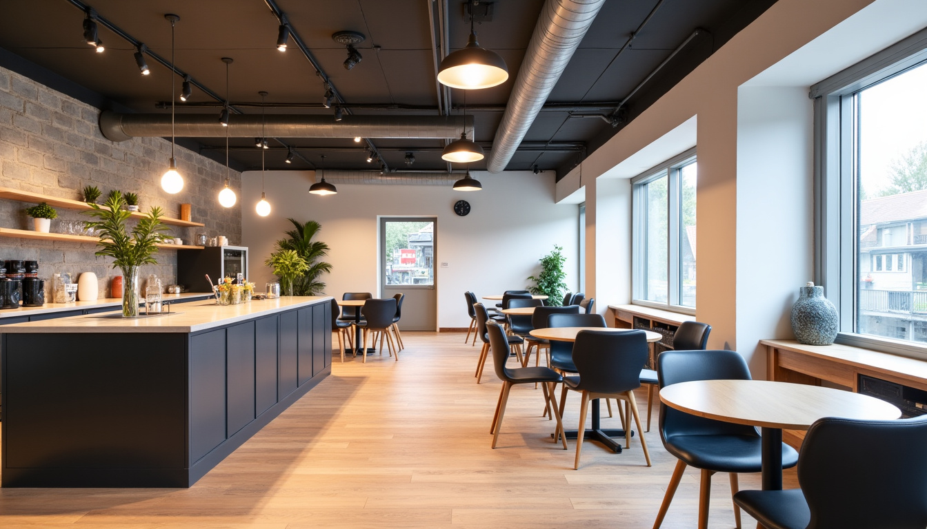 Intérieur du showroom de Crack à Ypres, montrant un espace salon et salle à manger aménagés