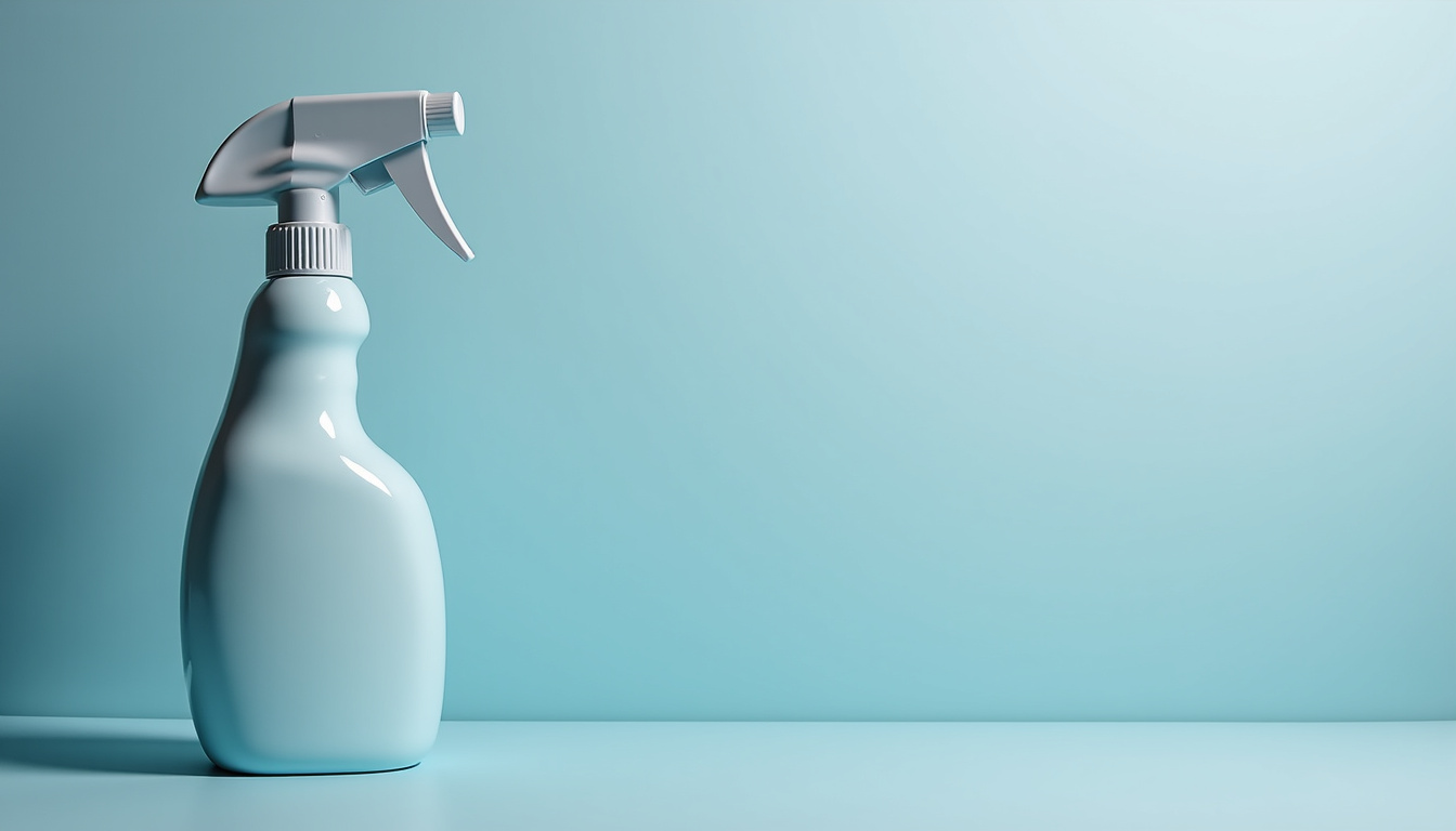 Main en train de nettoyer les joints d