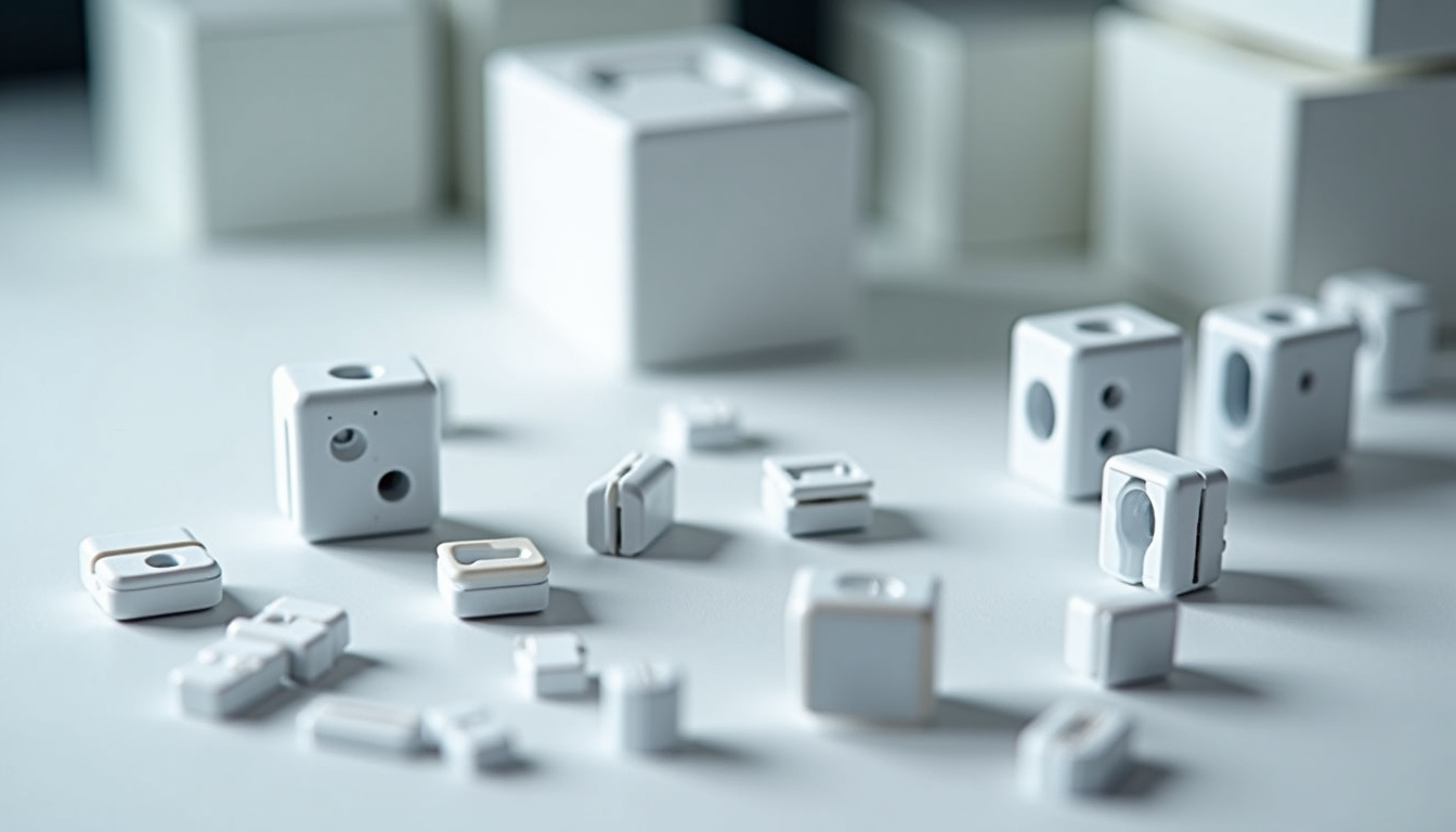 Pièces détachées pour réfrigérateur Daewoo étalées sur une table: joints, étagères, interrupteurs