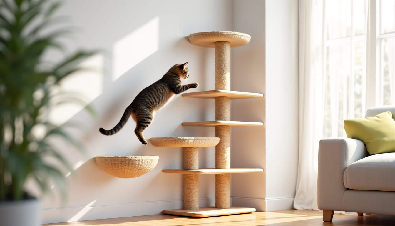 L’arbre à chat mural : le choix idéal pour votre félin en 2026