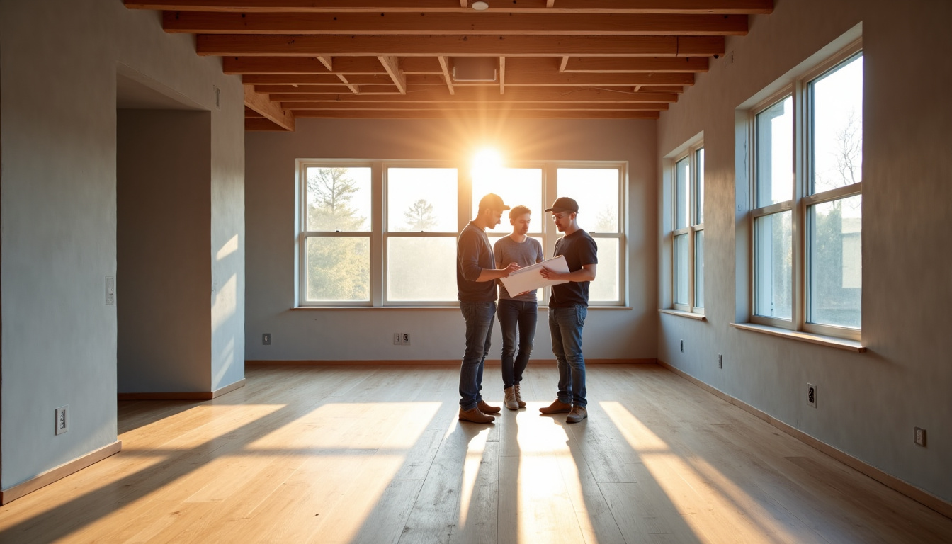 Chantier de rénovation d