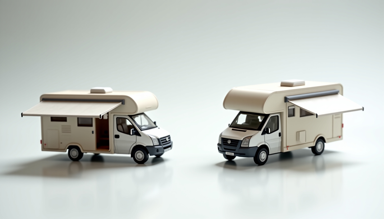 Comparaison visuelle des différents types d