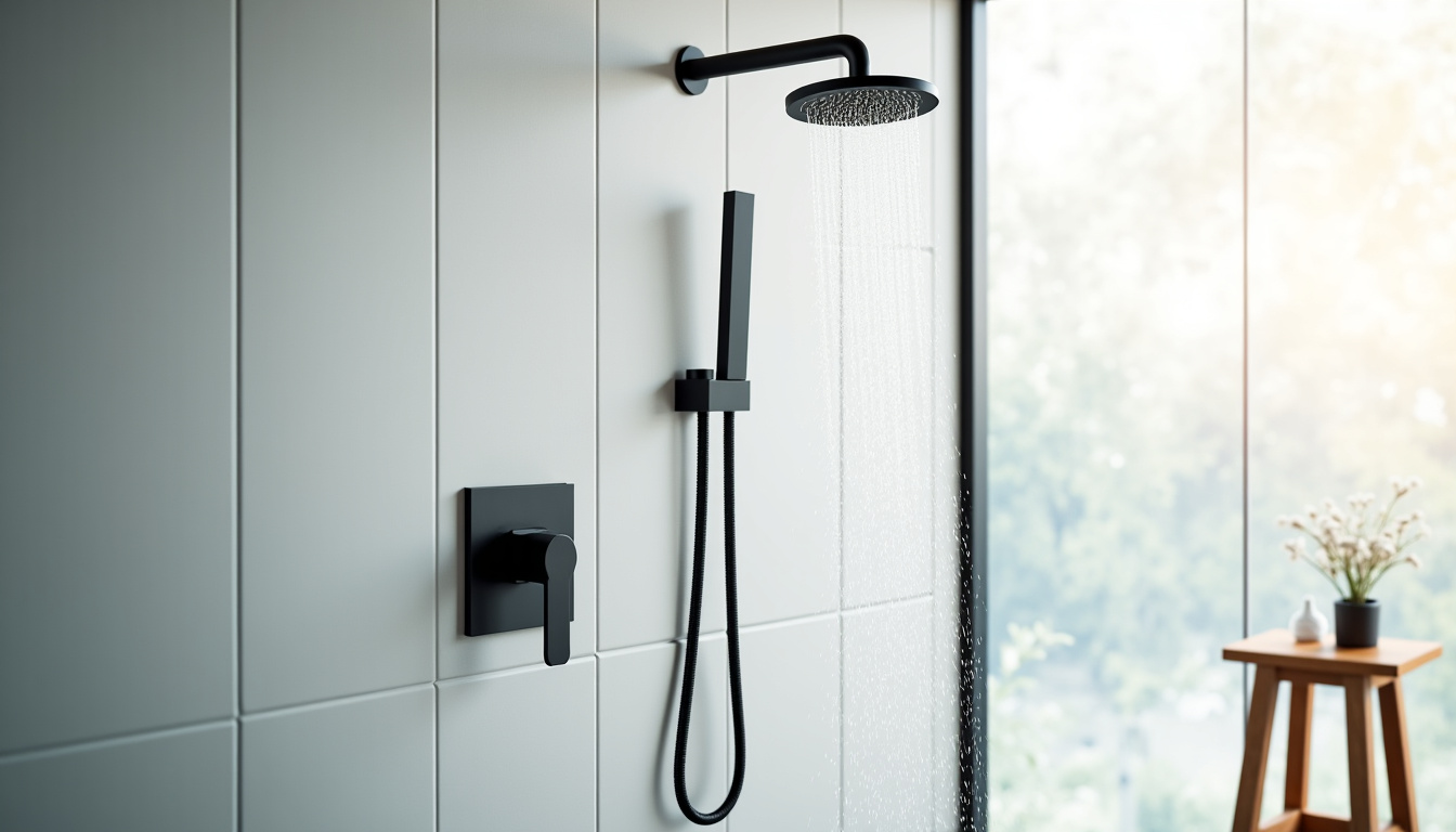 Votre douchette de barre pour une salle de bain moderne en 2026