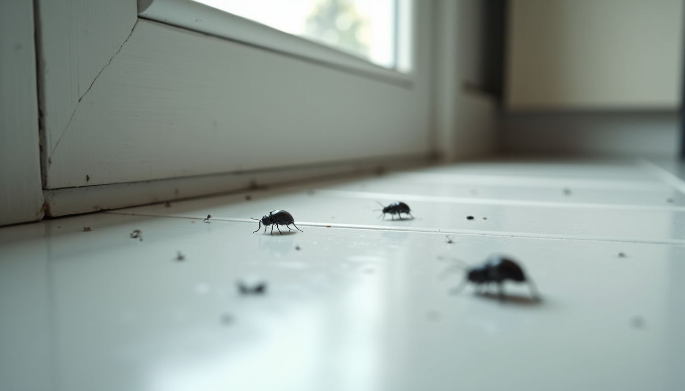 Insectes noirs dans la maison : que faire en 2026 ?