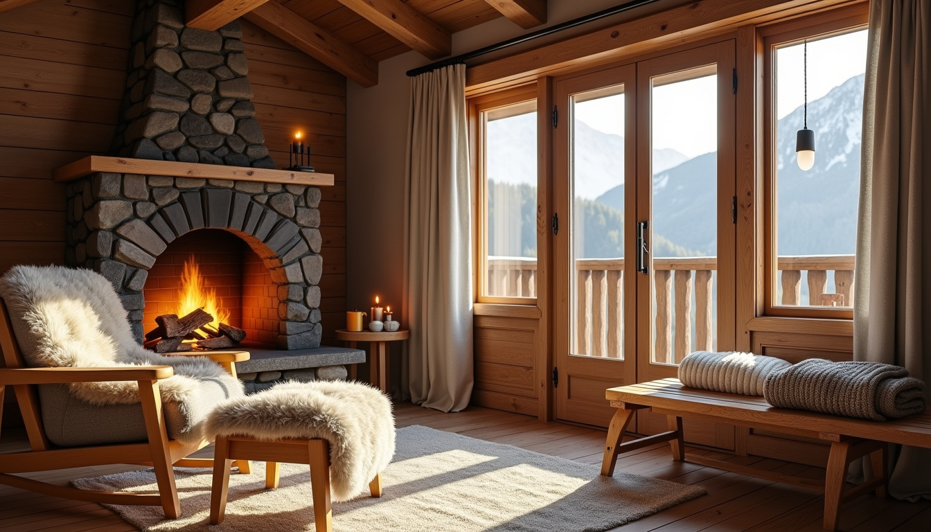 Créer une décoration chalet de montagne en 2026