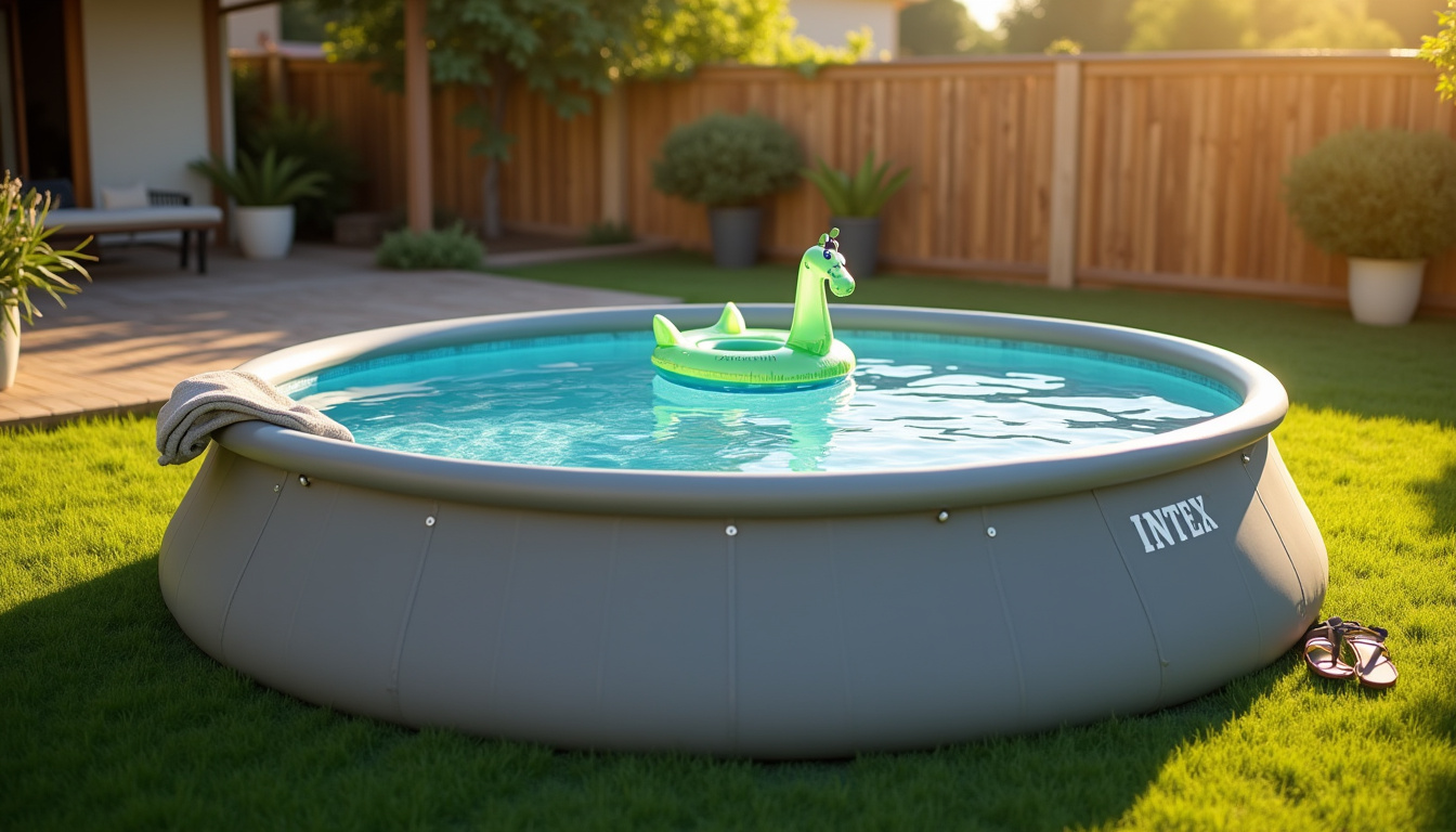 Votre piscine Intex pour un été rafraîchissant en 2026