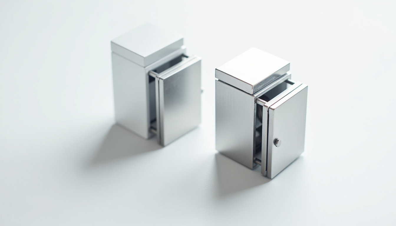 Différents systèmes de fixation de porte pour frigo encastré: charnières à glissières et pantographes